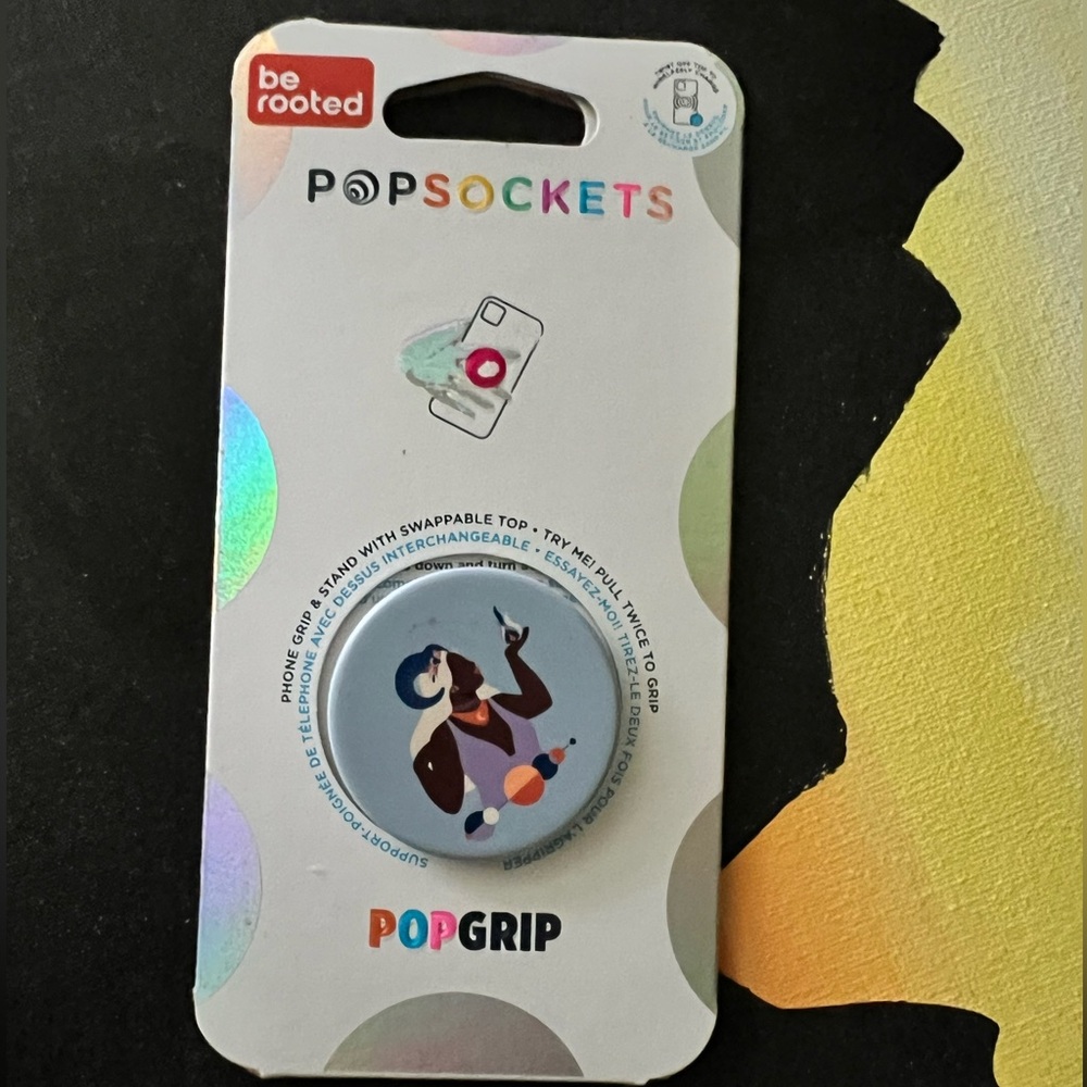 Be Rooted Pop socket Aries Pop Grip
